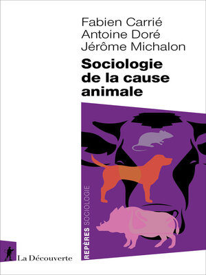 cover image of Sociologie de la cause animale